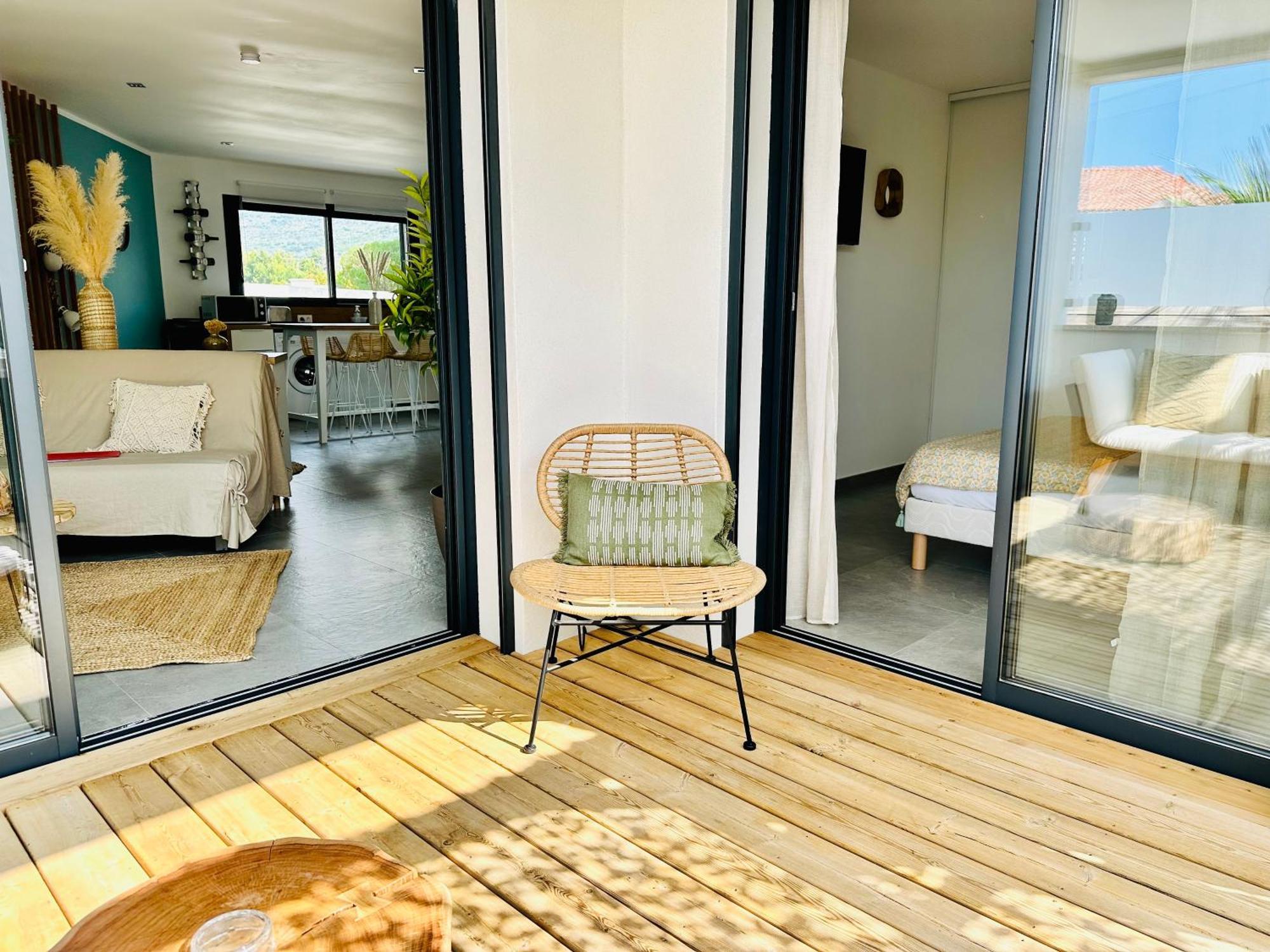 T2 « Boheme » Avec Spa… Calenzana Exteriér fotografie